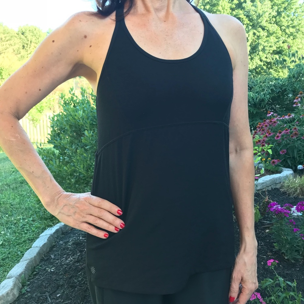 Athleta Top with Shelf Bra - Picture 3 of 8